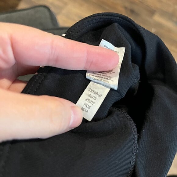 Athleta Track Tux Tight striped black leggings - Picture 8 of 8